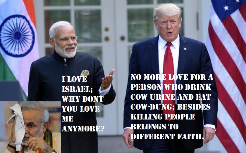 Trump hits un-follow on india's modi