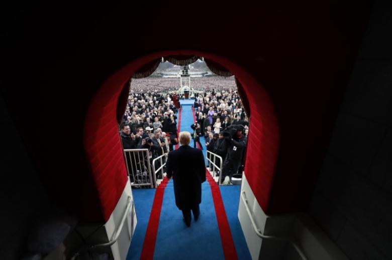 Trump is now president, but he still sees himself as leading an insurgency